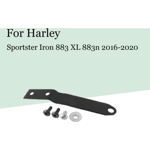 For Harley Sportster Iron 883 XL 883n 2016-2020 Motorcycle Detachable Single Seat Metal Fixed Accessories