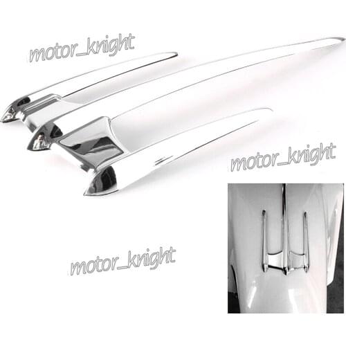 Chrome ABS Front Fairing Fender Trunk Lid For Honda Goldwing GL1800 2001-2017 Trunk Lid Accents