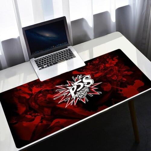 Persona 5 Computer Mat Pc Gamers Mouse Pad Desk Protector Mat for Mouse Gaming Pads Gamer Decoration Deskmat Undefined Play Mats