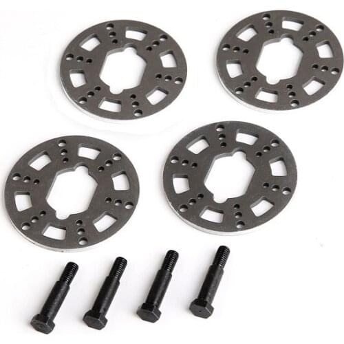 Four-disc brake kit single-sided double-disc structure metal hard anodized for 1/5 ROFUN F5 MCD