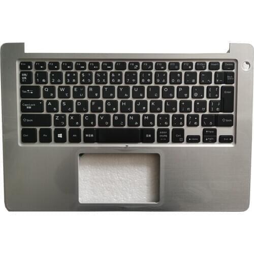 NEW JP laptop keyboard for DELL INSPIRON 13 5000 5370 Japanese keyboard with palmrest upper case 0265G7 13N4-0AA0602