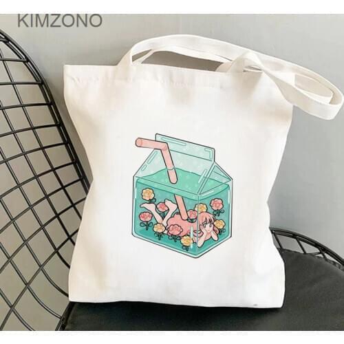 Peach shopping bag shopper eco jute bag grocery bag boodschappentas bolsas ecologicas custom