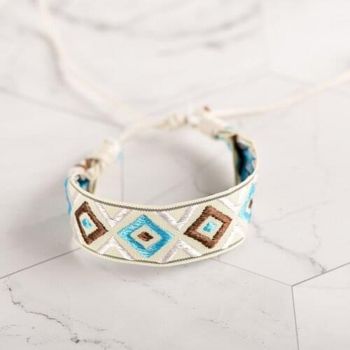 Braided Adjustable Handmade Macrame Rope Woven Bracelet thread Woven Bracelets lot For Women Wholesale #KY216