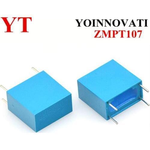 10pcs/lot Precision micro voltage transformer ZMPT107 2mA/2mA Best quality