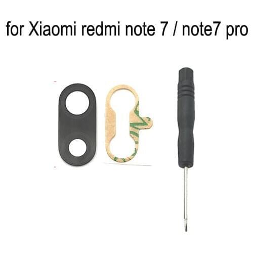 For Xiaomi Redmi Note 7 Pro Phone Housing Frame New Back Camera Glass Lens For Xiaomi Note 7 Pro Replacement Parts With Tools