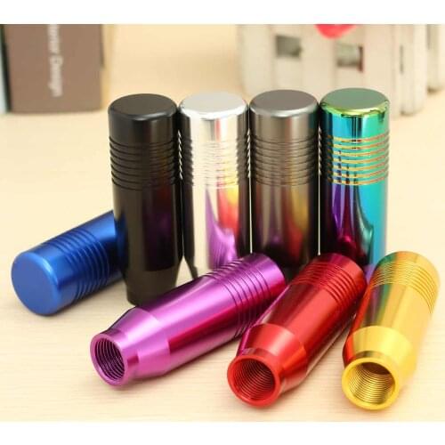 8.5cm Universal Aluminum Manual Gear Shift Knob Handle Stick Manual/Automatic Transmission Gearstick Lever Shifter Knob