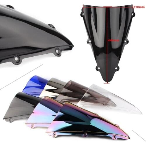 YZF-R1 Motorcycle Windshield Windproof Windscreen For Yamaha YZF R1 2004 2005 2006 ABS Plastic