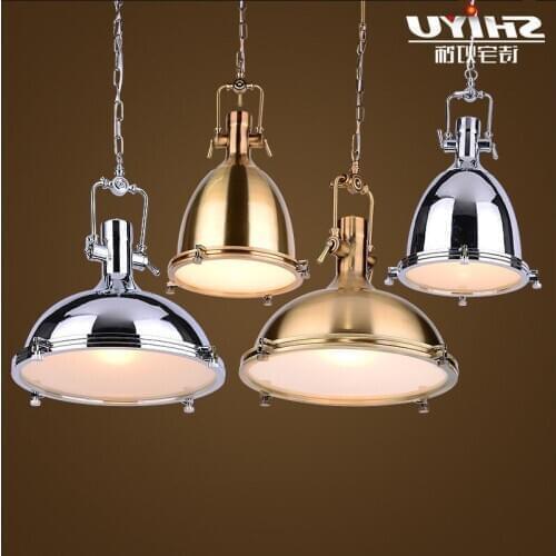 Vintage pendant lights loft lamp avize nordic hanglamp restaurant kitchen light suspension luminaire home industrial lighting