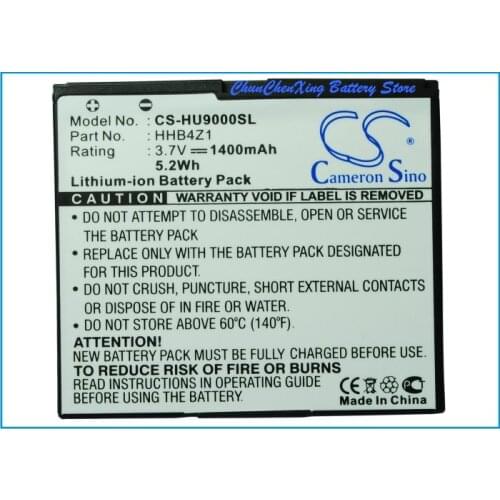 Cameron Sino High Quality 1400mAh Battery HHB4Z1 for Huawei Ascend X, X6, U9000