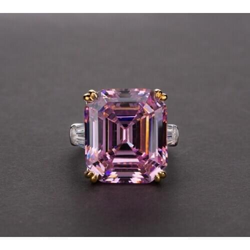 Silver Color AAAAA+ Zircon Ring For Women Engagement Wedding Female Luxury Stone Rings Jewelry Bijoux Ladies