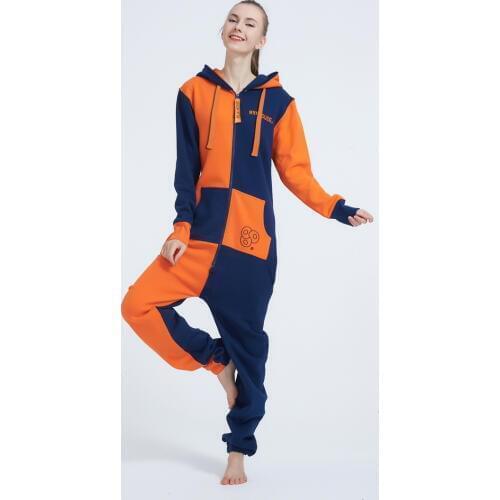 ZOOOP IT UP Onesies All In One Piece Jumpsuit Nordic Way Hoodie Fleece Romper Women Playsuit