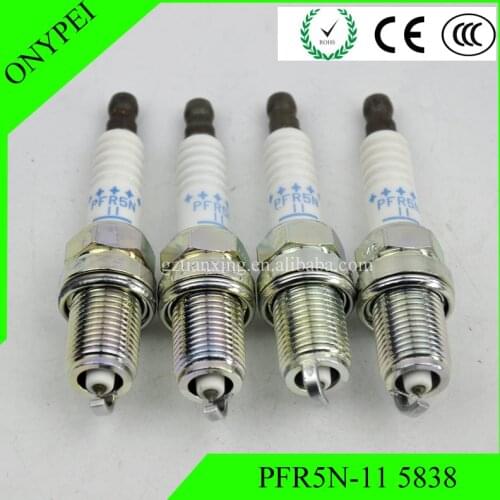 4-6PCS 27410-37100 Iridium Spark Plug PFR5N For Hyundai Elantra Sante Fe Tucson Kia Optima Sonata Tiburon 2741037100 27410 37100