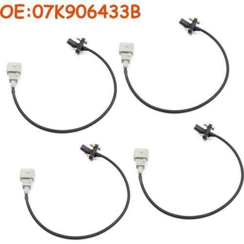 4 pcs/lot Car 07K906433B Crankshaft Crank Shaft Position Sensor For 2005-2013 Volkswagen and Audi 2.5L