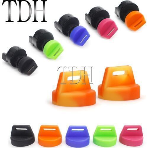 5433534 Silicone Rubber 2pcs Ignition Key Cover for Polaris Ranger XP RZR 1000 900 800 Key Fob Holder for Sportsman Trail Quad
