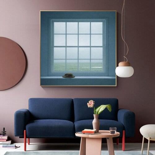 Abstract Still Life Modern Landscape Canvas Art Paintings Window Poster and Print Wall Art Picture Living Room Home Decoration