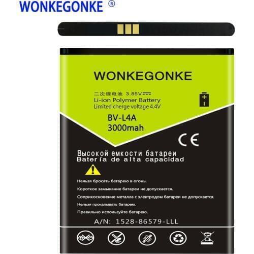 WONKEGONKE BL-L4A BLL4A BL L4A BV-L4A Battery for Nokia Lumia 535 Battery Lumia 830 RM984 RM-1090 RM-1089 Batteries Bateria