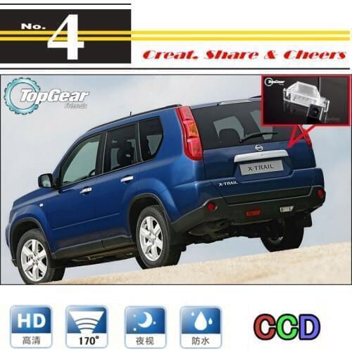 Car Camera For Nissan X-Trail XTrail X Trail 2007~2012 High Quality Rear View Back Up Camera For PAL / NTSC | CCD + RCA