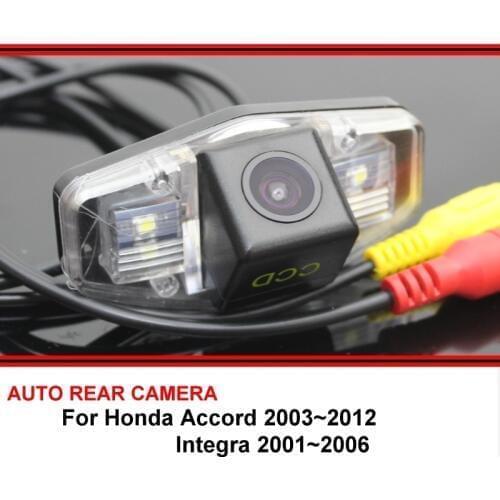 For Honda Accord 2003~2012 Integra 2001~2006 Rear view Camera Back up Reverse Camera Car Parking Camera CCD Night Vision