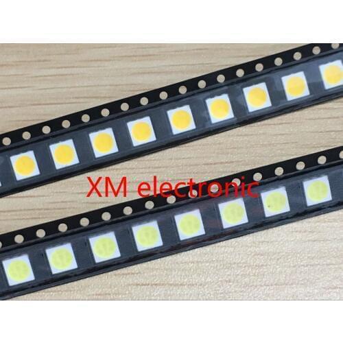 Free shipping 3000pcs/lot SMD 5050 LED Chips Warm White/White LED 5050 chip LED 5050 Diodes 12-15lm for LED Light Lamp Lighting