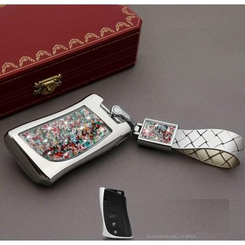 Car Remote Diamond key case key Cover For Lexus ES300h ES350 ES200 ES260 LS350 LS500h 2018 2019 2020 Fob Key Car-Styling