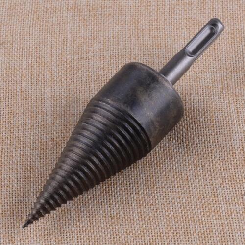 LETAOSK 38mm Kindling Firewood Machine Splitter Drill Bit Split Wood Cone Punch Tool