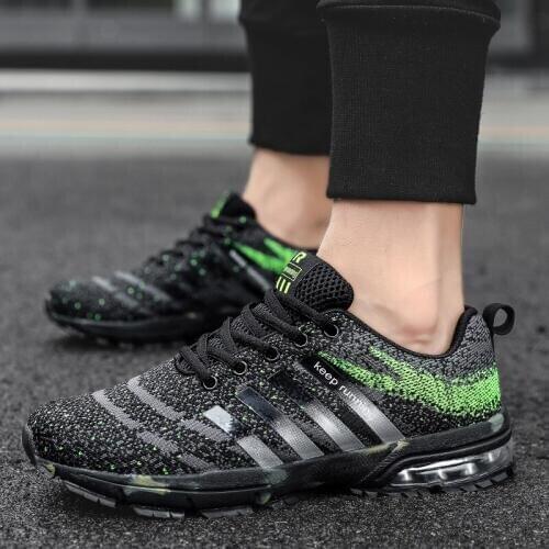 Lace-up summer sneakers men shoes platform air cushion breathable mesh casual shoe men sneaker Tenis masculino Zapatillas Hombre