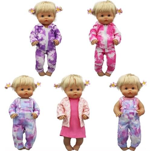 2021 New Fashion Suits doll Clothes Fit 42cm Nenuco Doll Nenuco su Hermanita Doll Accessories