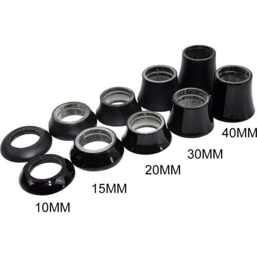 Wholesale Carbon Fiber Road Mountain Bike Headset Spacer Bicycle 28.6mm Fork Bowl Washer Bicycle Accessories Replacement Parts