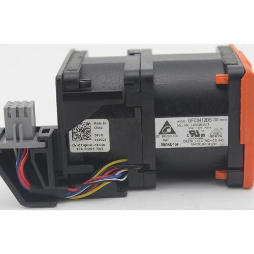 Original 14VG6-A01 F1YN7 R620 fan GFC0412DS