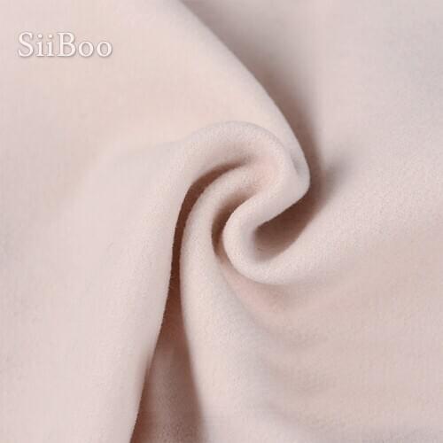 Thick skin pink 68%wool fabric apparel for winter coat weighted woolen tissu cloth yarn tecidos telas stoffen for sewing SP5687