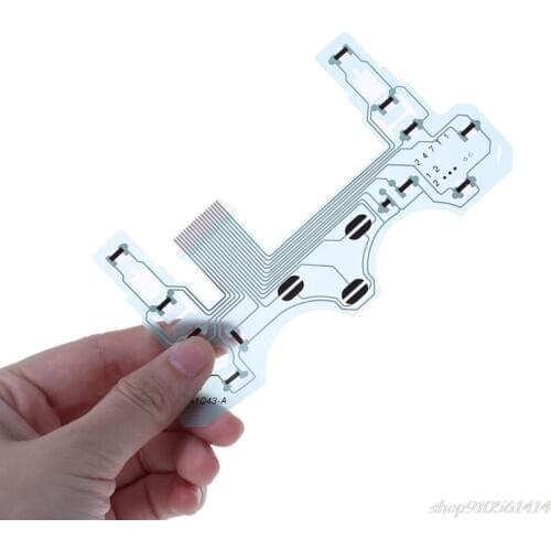 SA1Q43-A Circuit Board PCB Conductive Film Keypad Flex Ribbon Cable For PS2 H Controller Playstation 2 S30 20 Dropshipping