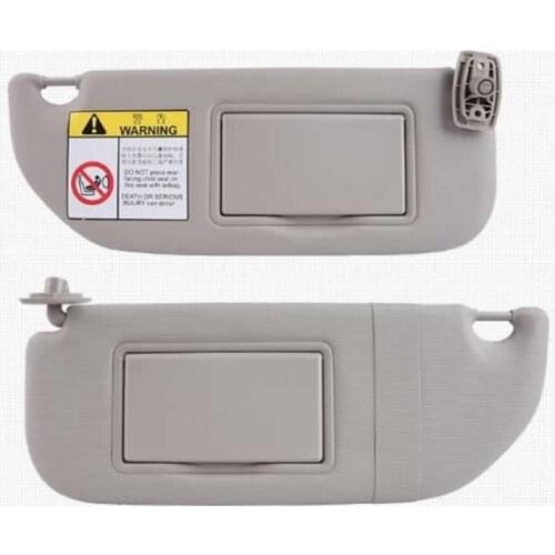 Overhead Console Interior Sunvisor With Mirror Front visor assembly For Peugeot 301 Citroen Elysee(2014-2017) sun visor