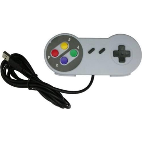 USB universal wired controller classic nostalgic SNES PC computer gamepad joystick for Windows Mac os system