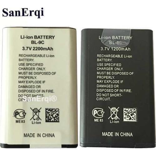 10PCS BL-9C mobile phone battery charger plate Rechargeable Li-ion Cell Battery For TCL CF203C ZTE ZX380 ZX280