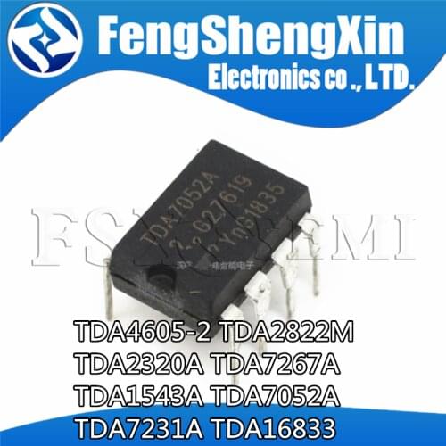 10pcs/lot TDA7052A DIP-8 TDA7052 amplifier IC