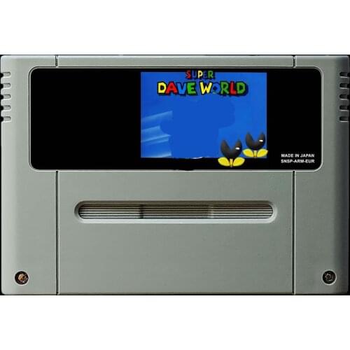 16Bit Games ** SUPER DAVE WORLD ( PAL EUR Version!! )