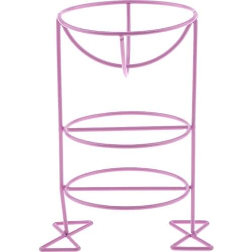 3 Tiers Portable Makeup Puffs Rack Holder Sponge Blender Storage Organizer Rack
