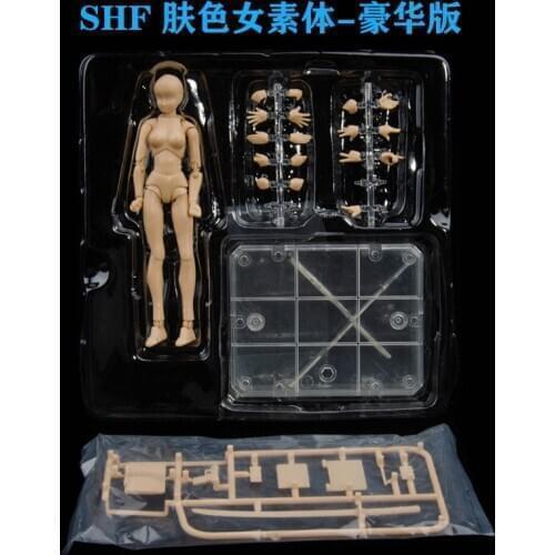 Anime Archetype He She Ferrite Figma Movable Body Feminino Kun Body Chan PVC Action Figure Model Toys Doll for Collectible