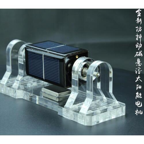 Car solar motor, new anti-jitter magnetic suspension solar motor, Mendocino motor