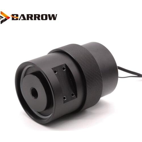 Barrow PWM Automatic Speed Combo 18W Pump Max 4800RPM Flow 1260L/H Compatible D5 Pump Metal Cover /Size 78.5*78.5*99mm
