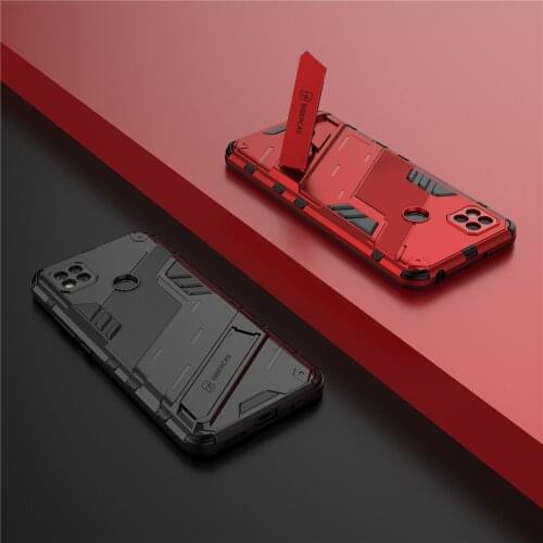 Redmi 9 (India) Case Punk Cool Bumper Hard Back Panel Phone Holder Shell for Xiaomi Redmi 9C Case Redmi 9 India Protection Funda