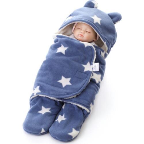 Baby Sleeping Bag Soft Newborn 0-12 Months Girl and Boy Dress Swaddle Clothes Infancy