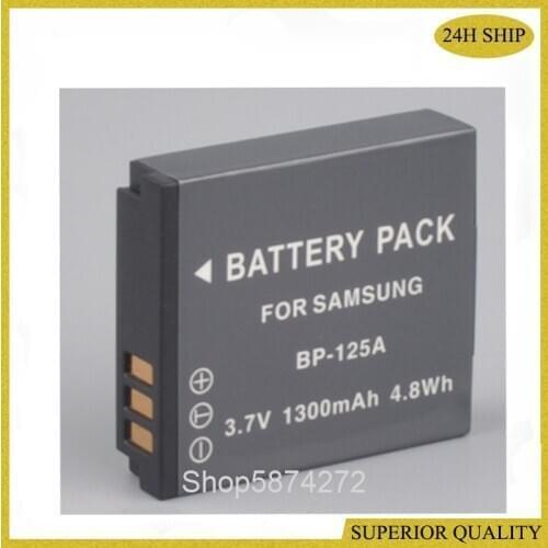 For samsung BP125A battery HMX-M20 T10 Q10 Q20 Q30 Q300 IA-BP125A High Quality