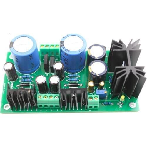 Dual High Voltage Regulator Power Supply board DC Filament PSU PCB / kit fr GG Tube Preamp