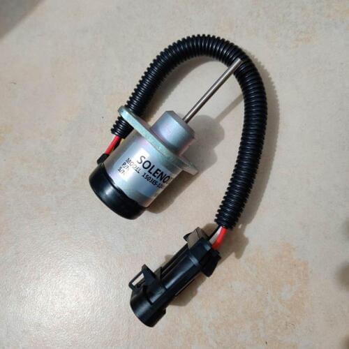 Fuel shut off solenoid 6691498 1503ES-12A5UC4S 1G925-60011 solenoid valve 12v