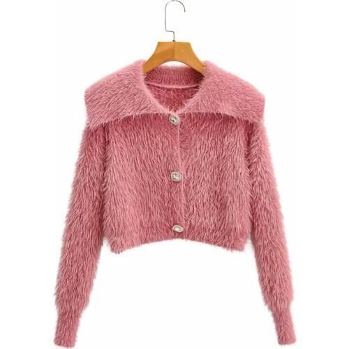 FTLZZ Women's Fluffy Cardigans China