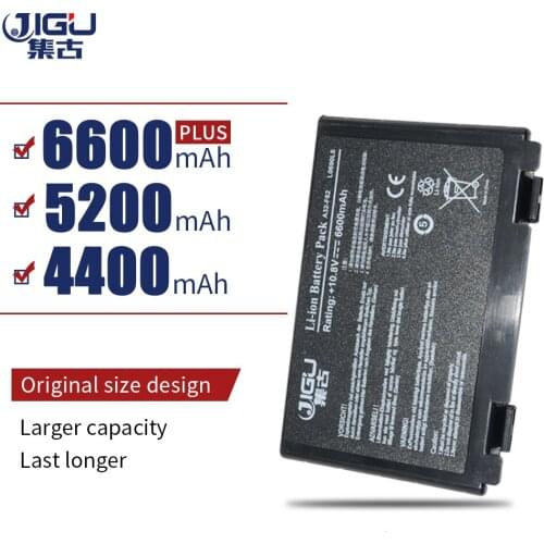 JIGU Laptop Battery For Asus A32-F82 K40 K50 F83s X8D X5E K51 K60 K61 X5C X65 K40IN K70 P81 X5A X5J K50ij X5E X70 X8A K40af X5D
