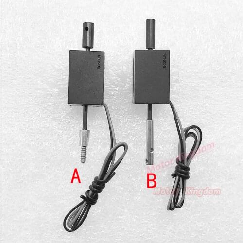 Micro Through-type Bidirectional Self-holding DC Solenoid Electromagnet DC 12V Push-Pull Type Electromagnet