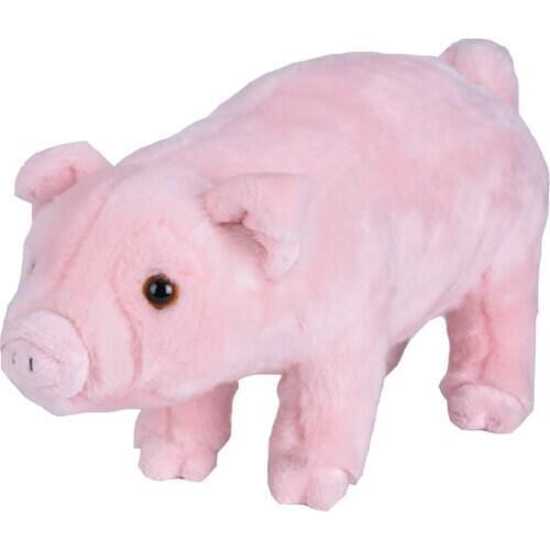 BOLAFYNIA Cute animal pig doll children plush toy Simulation pig baby kid Stuffed toy gift