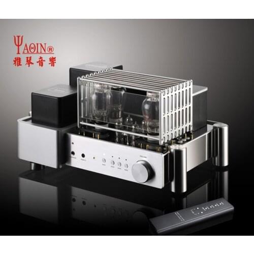 Latest upgrade YAQIN MS-2A3 pure tube amplifier/HIFI combined push-pull power amplifier/use SRPP circuit/2A3*4 12AU7*2 12AX7*2